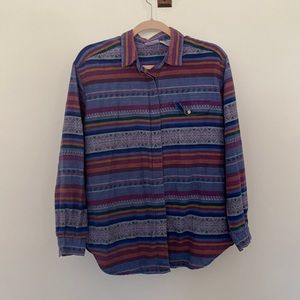 Backroad Blues Vintage Top